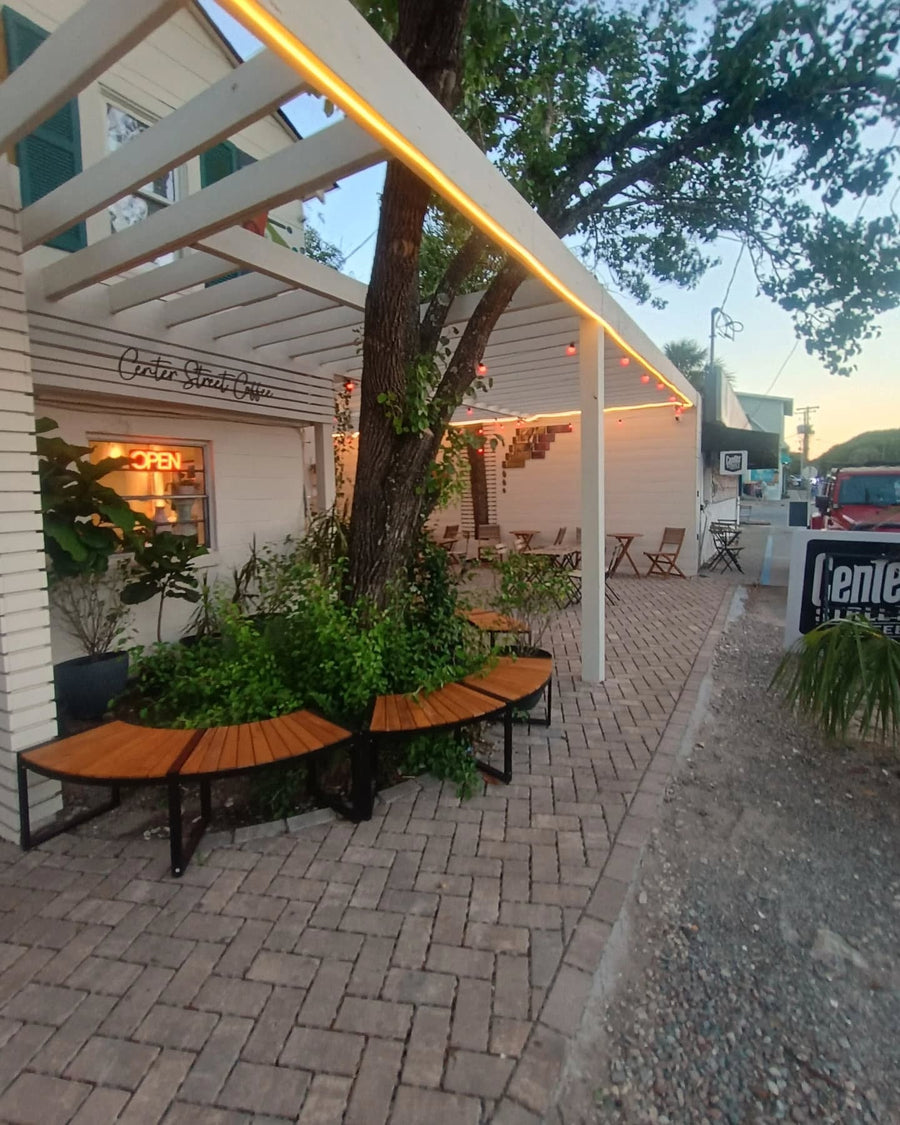 Paver Patio Project in Folly Beach, SC | Center Street Coffee