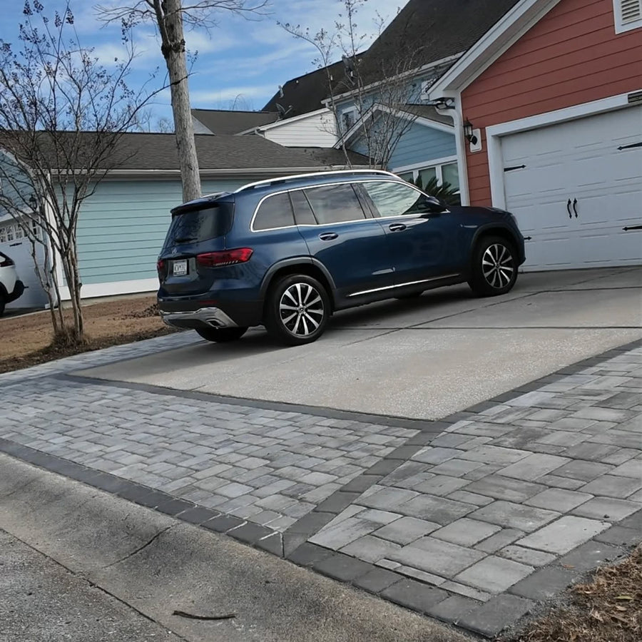 Paver Driveway Project in West Ashley, SC